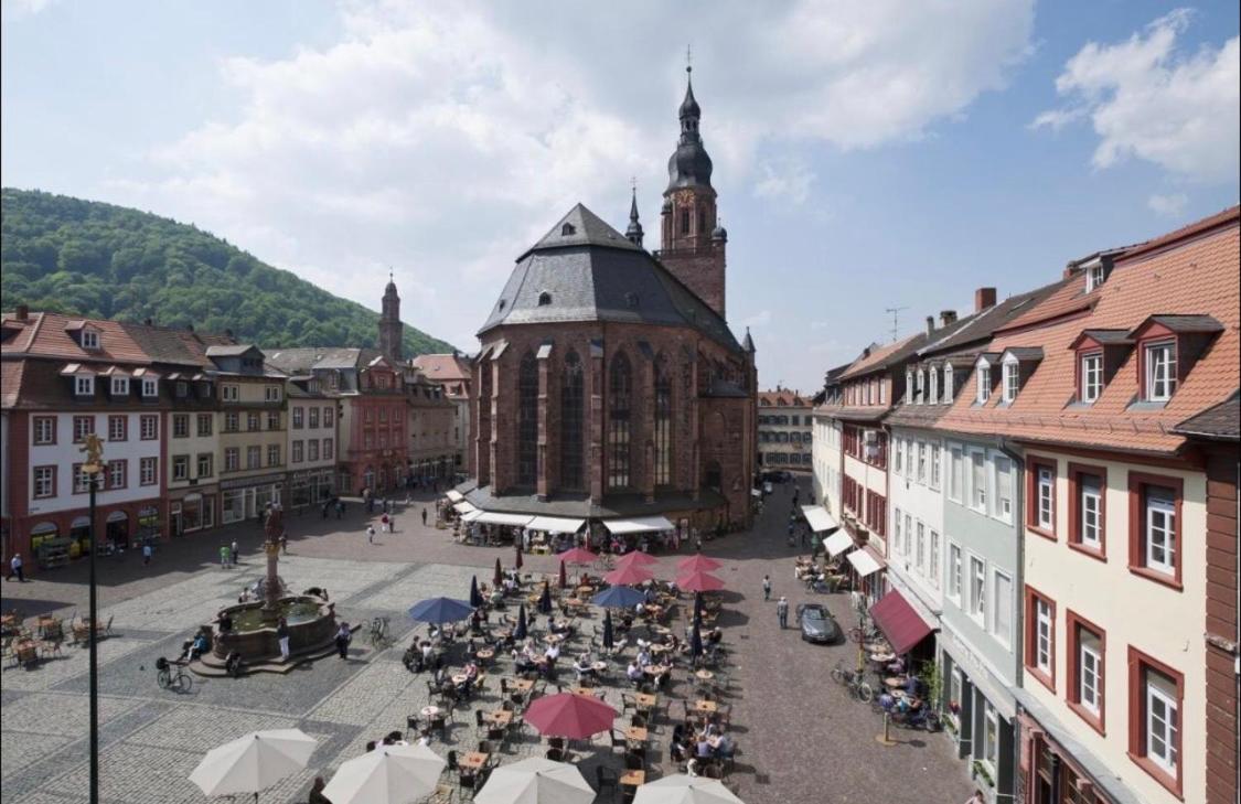 Philosophen Und Neckarblick Apartment Heidelberg Bagian luar foto